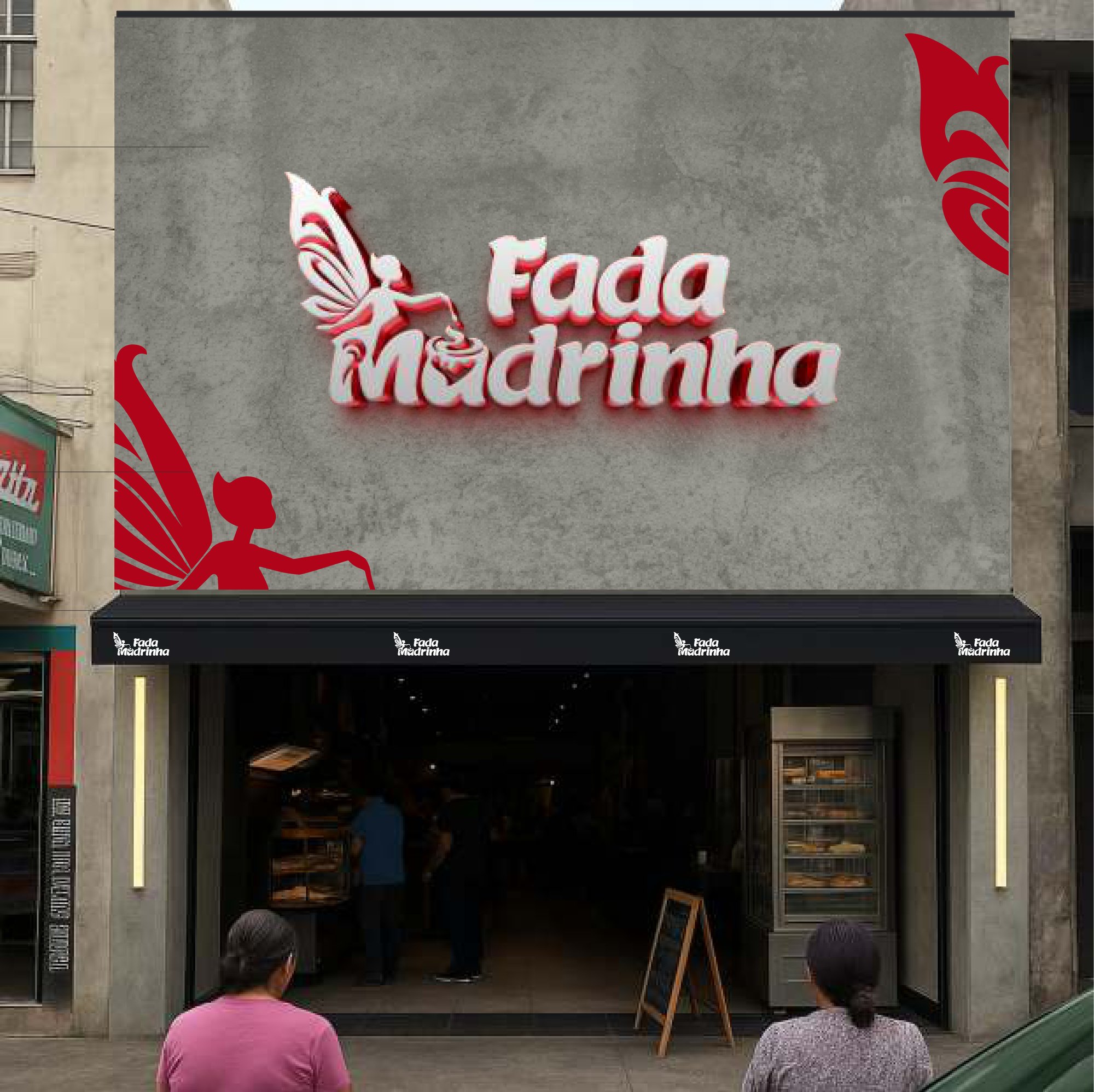 Fachada da Fada Madrinha em São Cristóvão