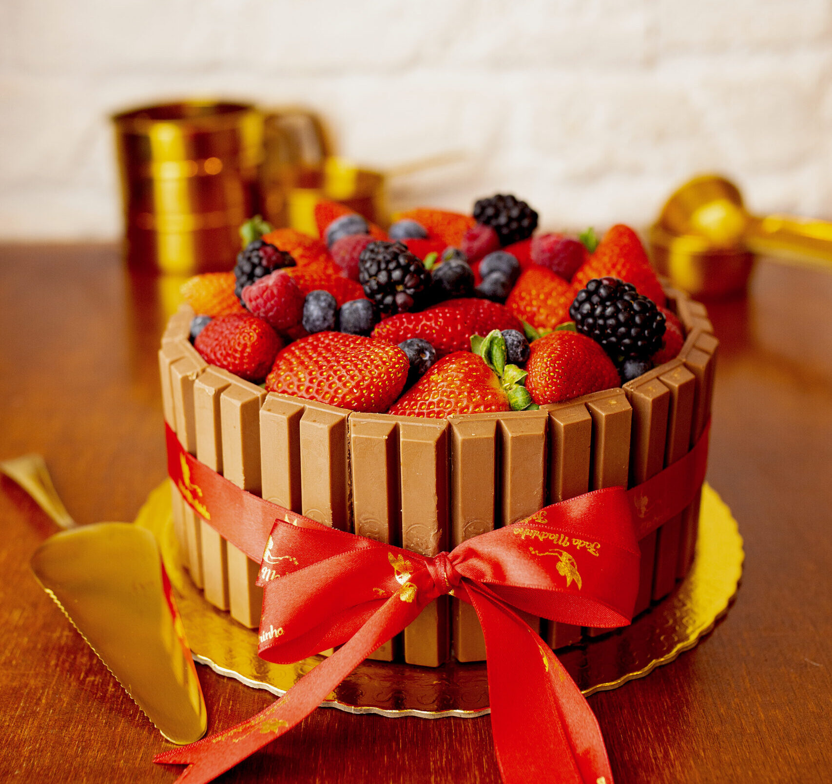 KitKat ao Leite com Frutas Vermelhas 18CM